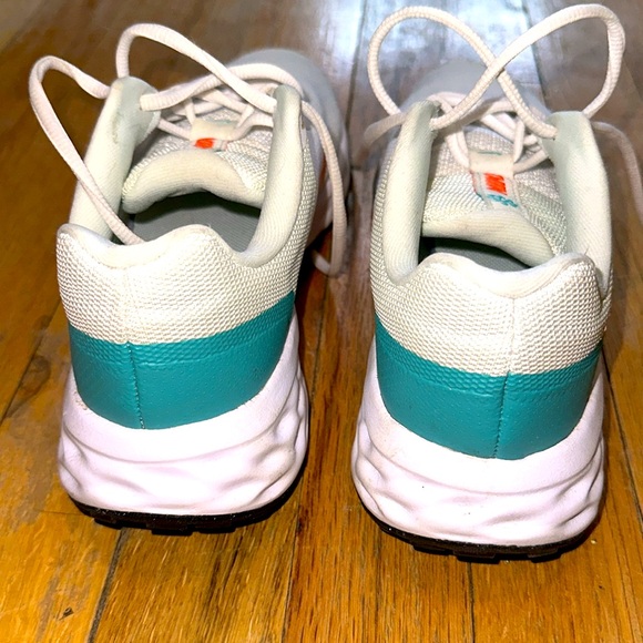 Nike Revolution 6 White Washed Teal-Sz 8 Sneaker - Picture 4 of 8